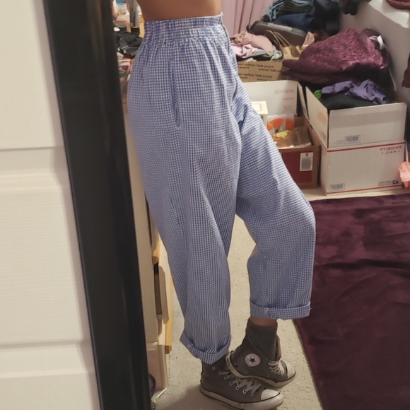 Vintage Checkerbox High Waisted Pants - Picture 3 of 16